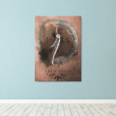 Le Bison II - Toile Enveloppée (Insitu (Plancher de Bois))