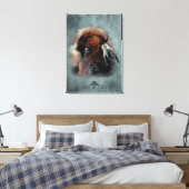 Le Bison - Toile Enveloppée (Insitu(Chambre))