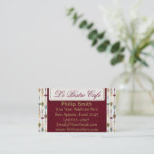 Le Bistro Café Carte de visite (Debout devant)