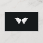 Le blanc s'envole des cartes de visite (Dos)