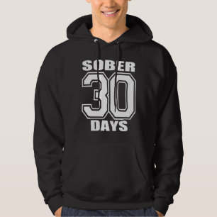 LE BLANC SUR LE SWEAT - SHIRT À CAPUCHE NOIR