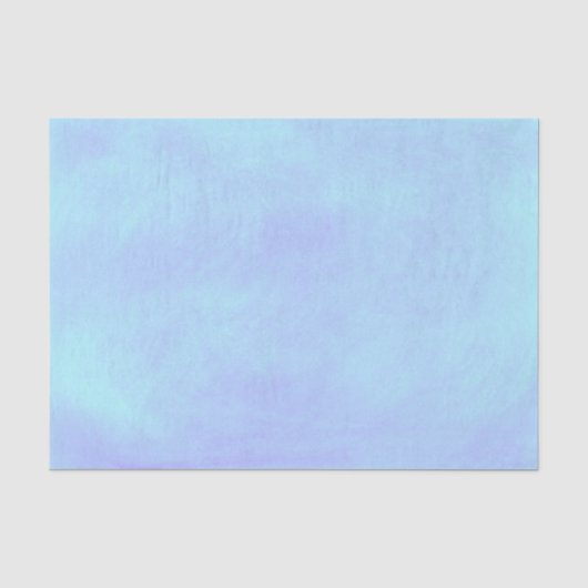 Le bleu de ciel de bébé mélange le papier de soie (Recto)