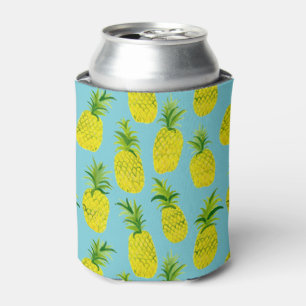Le bleu de partie d'ananas peut glacière : ajoute