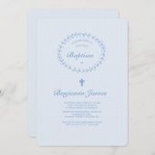 Le bleu s'embranche invitation (Devant / Derrière)