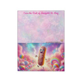 Le bloc-notes Coffee & Tea Collection Fancy Donut (Tourné)