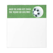 Le Bloc-notes fixe de Golfing robuste (Devant)