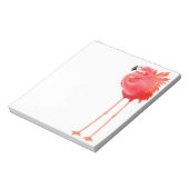 Le bloc-notes flamant rose des Caraïbes (Tourné)