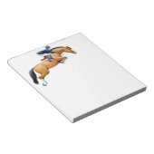 Le Bloc-notes Show Jumper Horse (Incliné)
