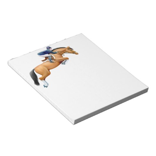 Le Bloc-notes Show Jumper Horse (Incliné)