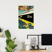 Le Boat Train - Poster Vintage voyage (Bureau à domicile)