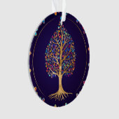 Le Bodhi d'or - feuilles colorés (devant)