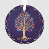 Le Bodhi d'or - feuilles colorés (dos)