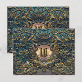 Le Boeme Corkee Victoriaans Briefkaart (Voorkant / Achterkant)