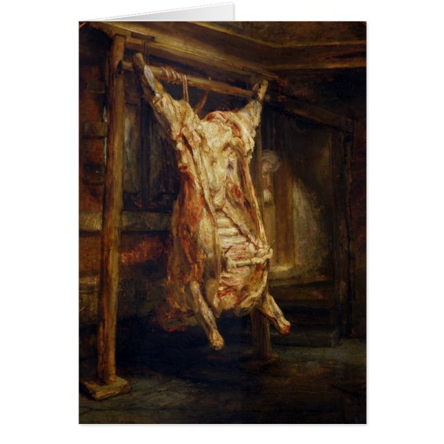 Le boeuf abattu, 1655 (Devant)