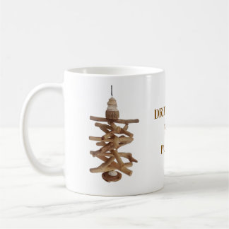 Le bois flotté est ma passion. Tasse à café