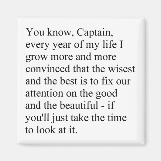 Le bon et le bel aimant (Devant)