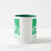 Le bon karma fait du vélo la tasse (Centre)