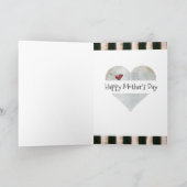 Le bon travail - carte du jour de mère (Intérieur)