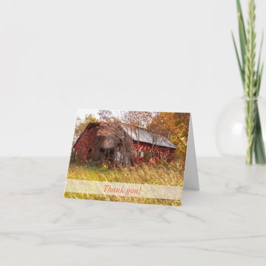 Le bon vieux Carte de remerciements agricole (Devant)