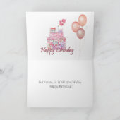 Le bonheur appartient à une carte d'anniversaire d (Intérieur)