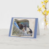 Le bonheur appartient à une carte d'anniversaire d (Fleur jaune)