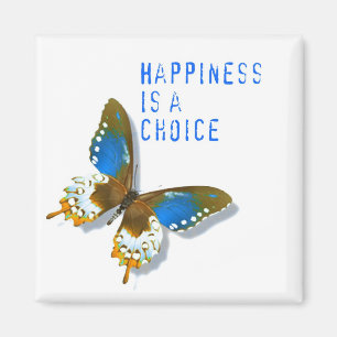 Le bonheur de papillon est un aimant bien choisi