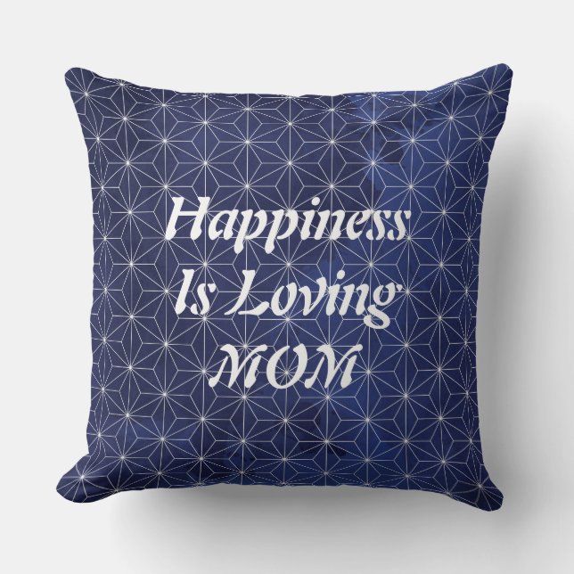 Le bonheur est Amour Maman Coussin (Recto)