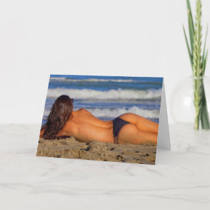 LE BONHEUR EST CHALEUREUX BUNS PLAGE CARTE DE FILL