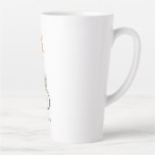 LE BONHEUR EST Chow Corgi -latte mug (Droite)