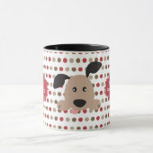Le bonheur est d'aimer mon chien Mug (Centre)