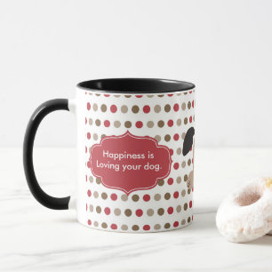 Le bonheur est d'aimer mon chien Mug