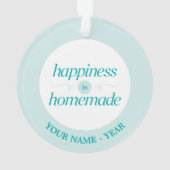 Le bonheur est fait maison (dos)