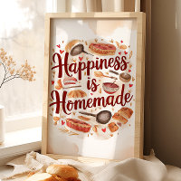 Le bonheur est fait maison décoration murale de cu