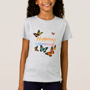 Le bonheur est fait maison - T-shirt en jersey fin