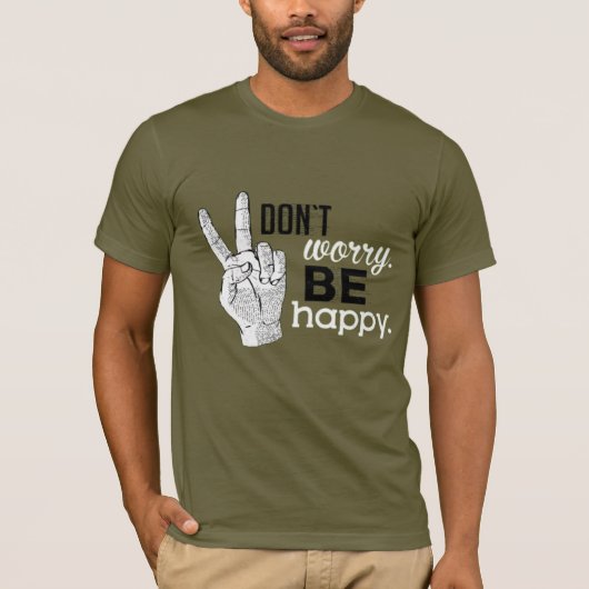 Le bonheur est un T-shirt Choice (Devant)