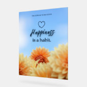 LE BONHEUR EST UNE HABITUDE (Angle)