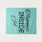 Le Bonheur Est Une Tapisserie De Travail Intérieur (Devant (Horizontal))