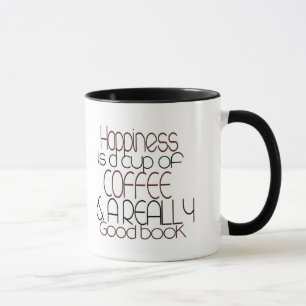 LE BONHEUR EST UNE TASSE DE CAFÉ ET UN VRAI BON LI