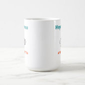 "Le bonheur est une tasse de thé" (Centre)