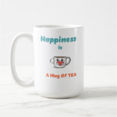 "Le bonheur est une tasse de thé" (Gauche)