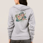 Le bonheur fleurit au sein du Sweatshirt Sweat - s (Dos)