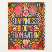 Le bonheur fleurit de l'intérieur (Dos)