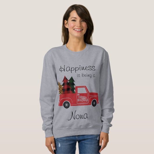 Le bonheur n'est pas un sweatshirt (Devant entier)