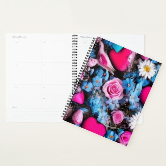 LE BONHEUR VIENT DE L'INTÉRIEUR DU PLANNER (Devant avec enveloppe)