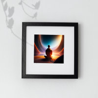 Le Bouddha cosmique | Poster de l'Art numérique