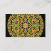 Le bouddhiste zen a inspiré des cartes de visite (Dos)