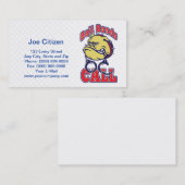 le bouledogue de cautionnements menotte le carte (Devant / Derrière)