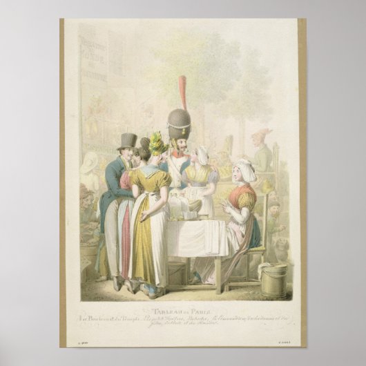 Le Boulevard du Temple, de Tableau de (Devant)