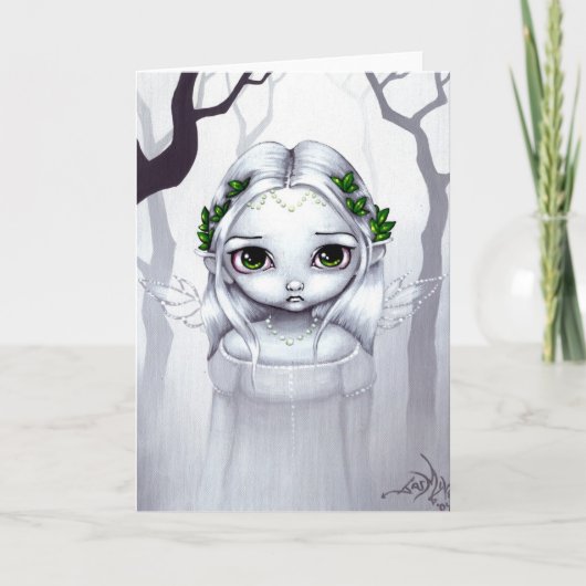 "Le bout part" de la carte de voeux (Devant)