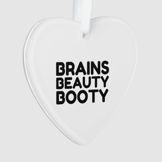 LE BRAINS BEAUTY BOOTY FUNNY CITE (devant)